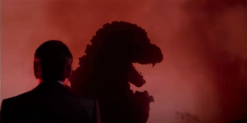 Godzilla vs the volcano