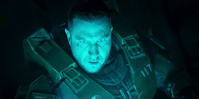 Master Chief makes contact with Forerunner Key in Halo Season 1 Episode 1 "Contact" (2022)