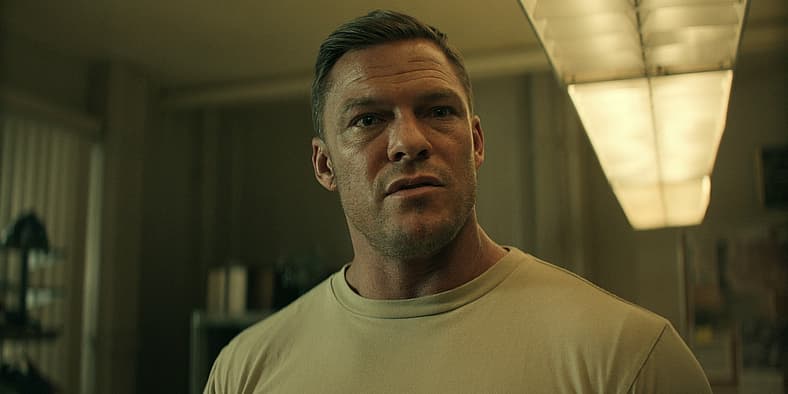 Jack (Alan Ritchson) teaches his team a hard lesson in Reacher Season 2 Episode 7 "The Man Goes
