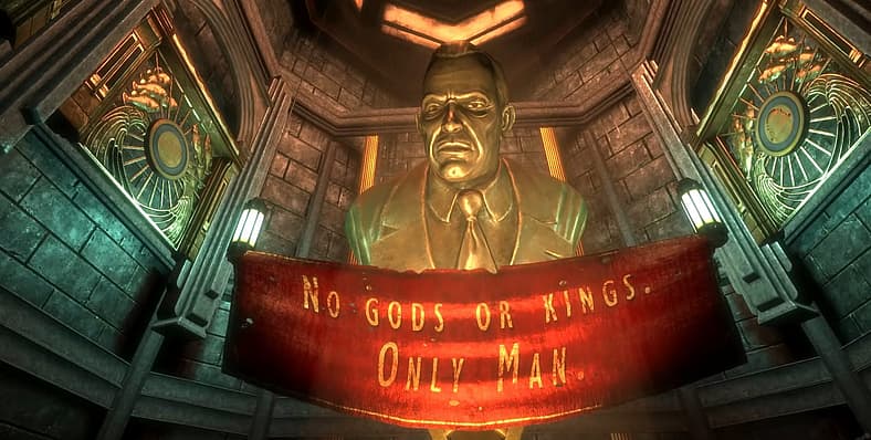 Jack makes his way to Rapture in BioShock (2007), 2k Games