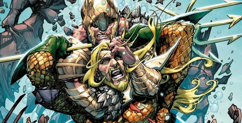 Aquaman #35 Cover - Art by Howard Porter - DC Comics