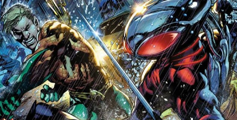 Aquaman and Black Manta - Art by Ivan Reis - DC Comics