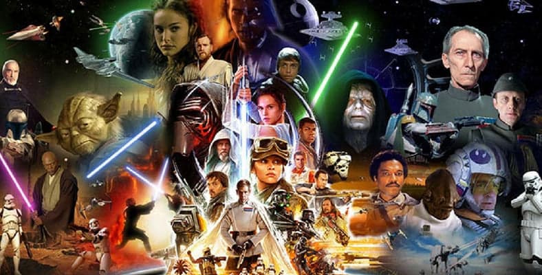 Star Wars: Montage Poster - Lucasfilm and Disney