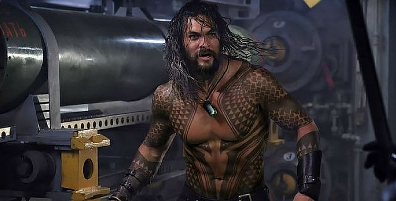 Jason Momoa in "Aquaman" - dir. James Wan - Warner Bros.