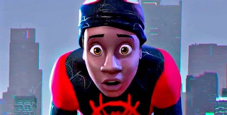 Miles Morales in "Spider-Man: Into the Spider-Verse" - Sony Pictures Animation