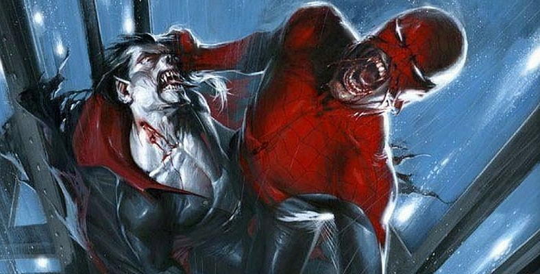 Morbius and Spider-Man by Alex Ross - Marvel Comics