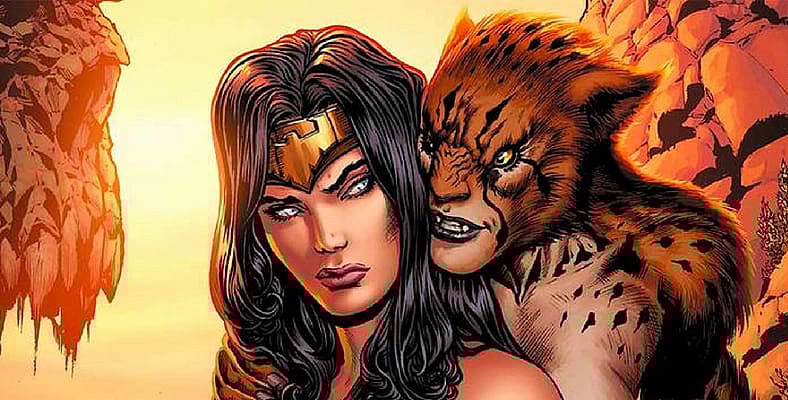 Cheetah and Wonder Woman - DC Comics