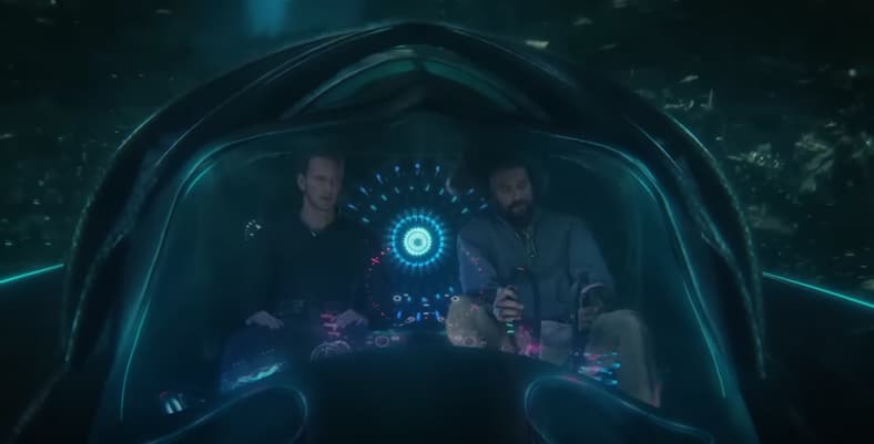 Arthur and Orm team up to find Black Manta in Aquaman and the Lost Kingdom (2023), Warner Bros