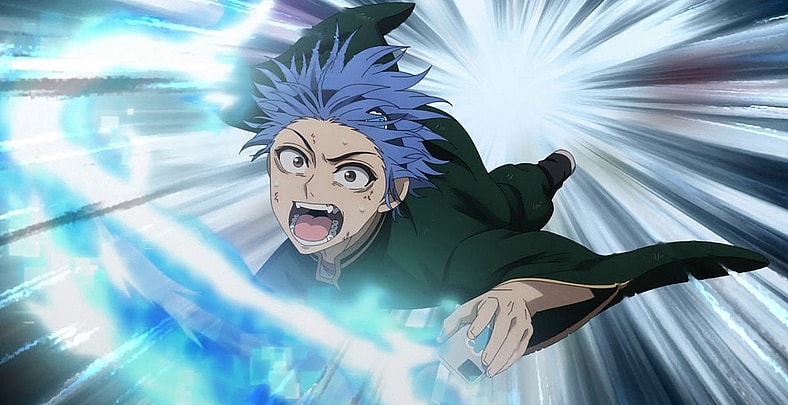 Soji Enishiro (Nobuhiko Okamoto) unleashes Onipien in Dead Account Season 1 Episode 4 "The Worst Trio Possible" (2026), SynergySP