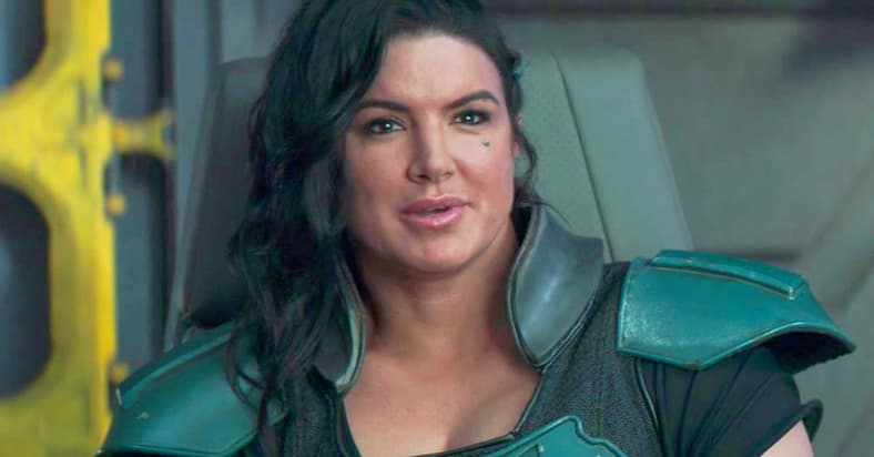 Cara Dune (Gina Carano) catches up with Migs Mayfeld (Bill Burr), The Mandalorian S2E7 (2020)