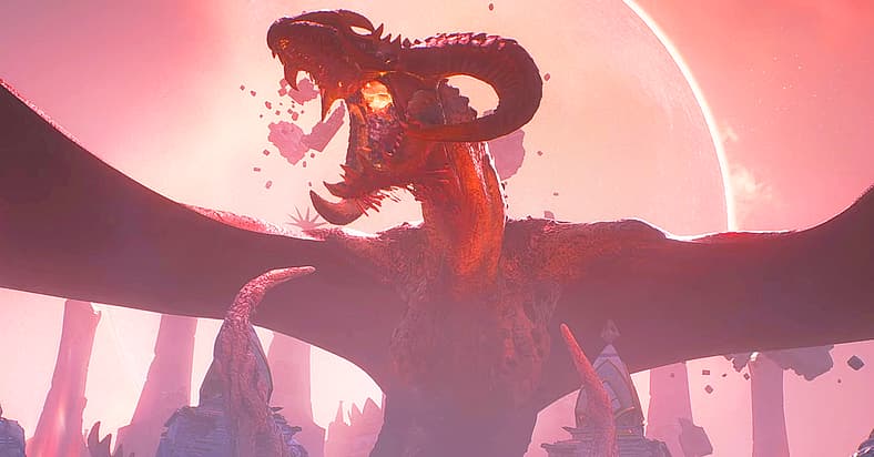 A dragon roars to life in Dragon Age: The Veilguard (2024), BioWare