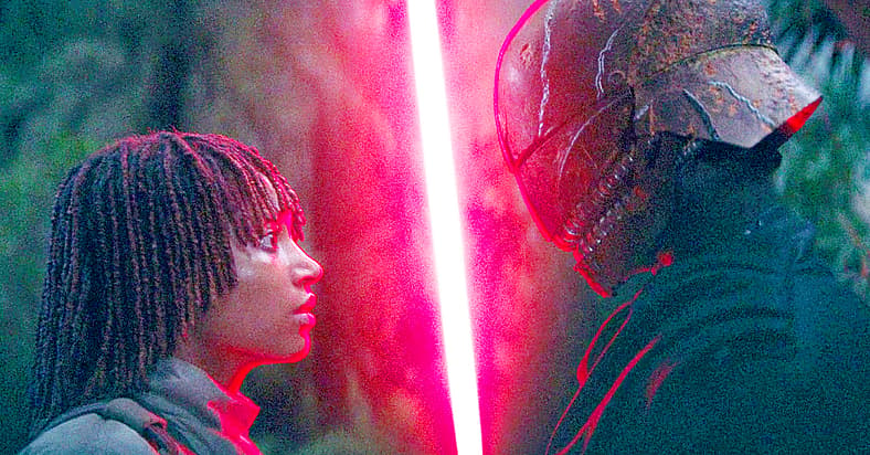 Mae (Amandla Stenberg) faces one of the universe's first Sith in The Acolyte (2024), Disney