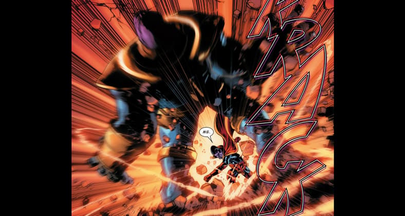 Gladiator vs Thanos