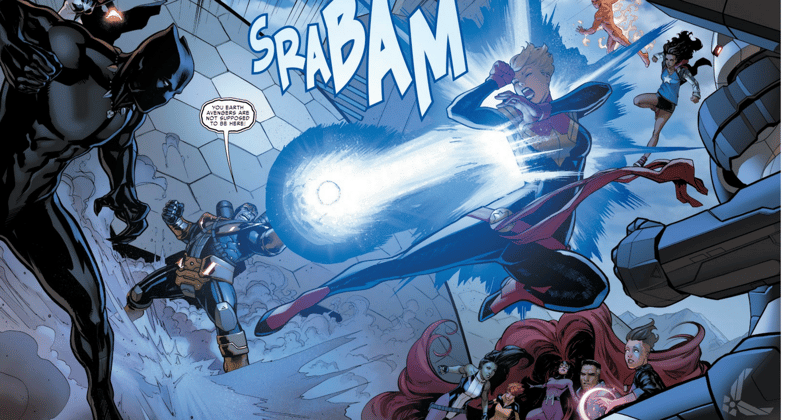 Thanos vs Avengers