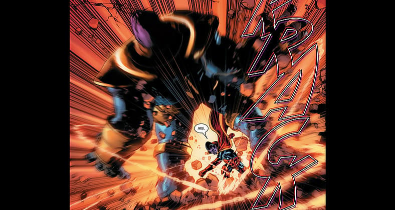 Gladiator vs Thanos
