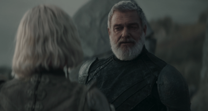 Ray Stevenson as Baylan Skoll and Ivanna Sakhno as Shin Hati in Star Wars: Ahsoka (2023), Lucasfilm
