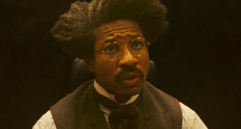 Victor Timely (Jonathan Majors) gets to work on his new TVA duties in Loki Season 2 Episode 4 "Heart of the TVA" (2023), Marvel Entertainment