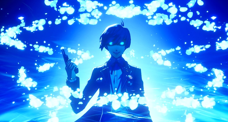 Protagonist Makoto Yuki (Akira Ishida) channels his Persona in Persona 3 Reload (2024), Atlus USA