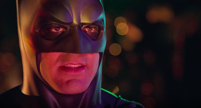 Batman (George Clooney) never leaves Batcave without his Bat-Credit Card, Batman & Robin (1997)