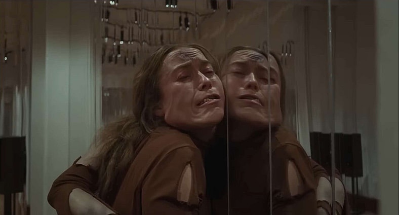 Don't get it twisted, Olga (Elena Fokina) is still getting expelled in Suspiria (2018), Amazon Studios