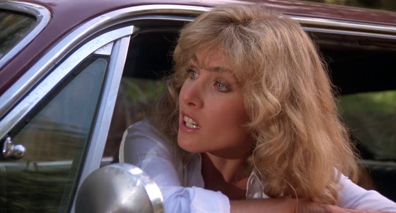 Trish seeks roadside assistance in Friday the 13th: The Final Chapter (1984), Paramount Pictures