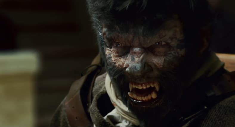 Lawrence Talbot transforms into werewolf in The Wolfman (2010), Universal Pictures