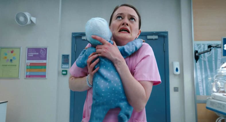 nurse babies tot in The Flash