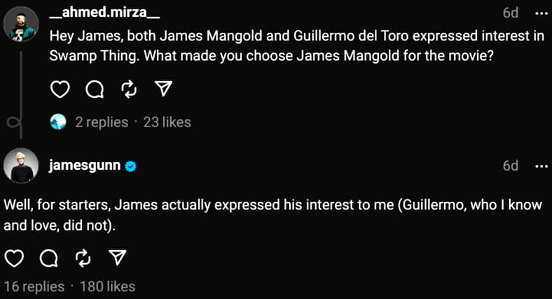 Screenshot-James Gunn-Swamp Thing Thread
