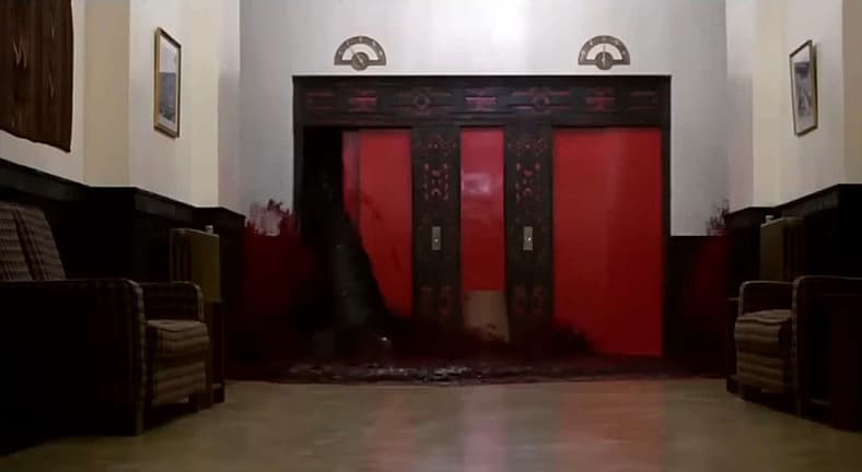 Last time they would drink cranberry vodka in The Shining (1980), Warner Bros. Pictures
