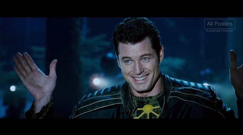 Multiple Man (Eric Dane) feigns surrender to the authorities in X-Men: The Last Stand (2006), Fox Entertainment