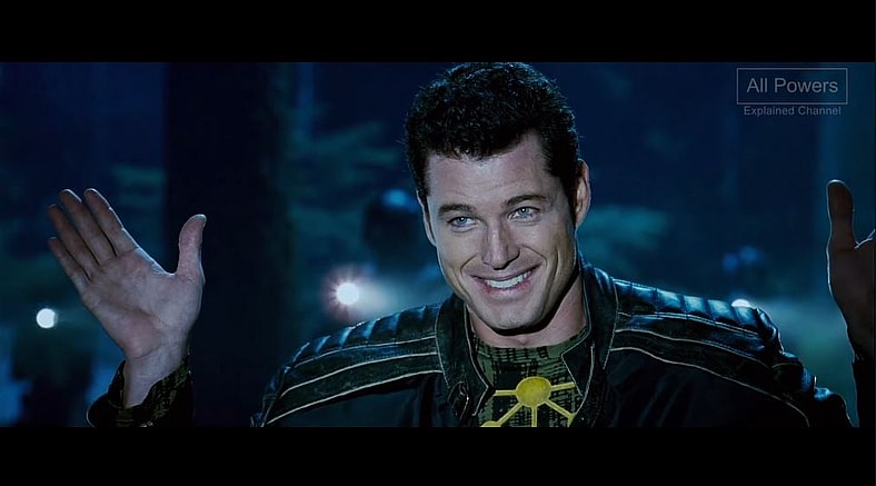 Multiple Man (Eric Dane) feigns surrender to the authorities in X-Men: The Last Stand (2006), Fox Entertainment