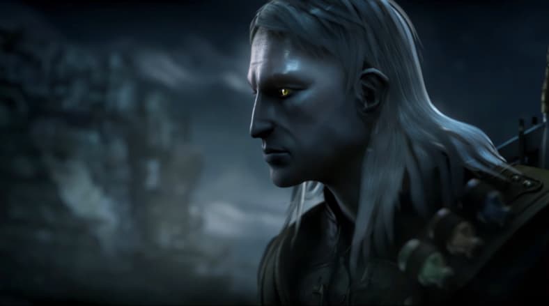 Geralt waits for his opponent in The Witcher: Enhanced Edition (2008), CD Projekt Red