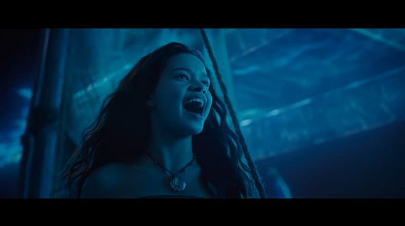 Moana singing "I am Moana" in Disney's Live-Action Moana (2026), Disney