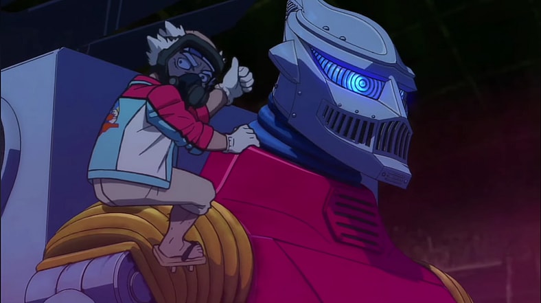 All systems go for Jet Jaguar in Godzilla Singular Point Season 1 Episode 12 "Explorer/End of the Battle" (2021), Netflix