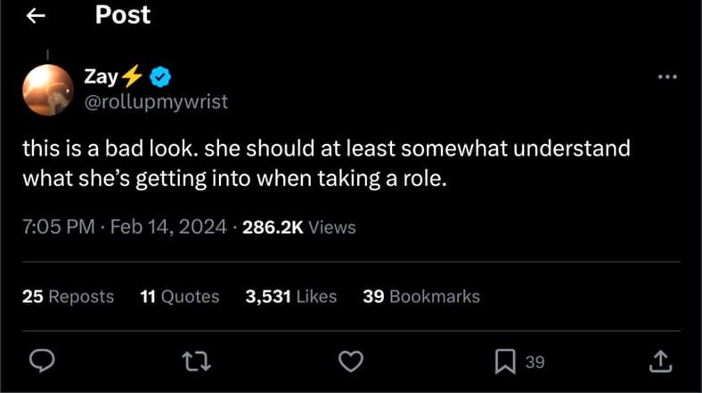 Screenshot - Bad look