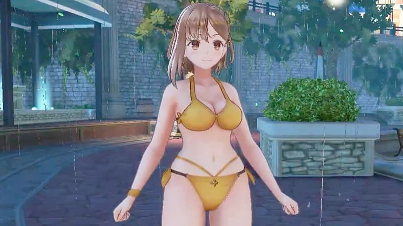Ryza (Yuri Noguchi) dresses for the wrong weather in Atelier Ryza 2: Lost Legends and the Secret Fairy (2021), Koei Tecmo