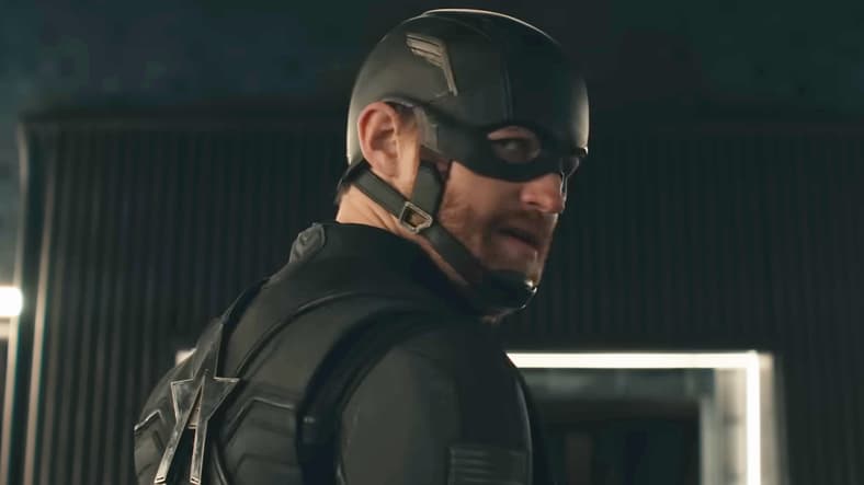 John Walker (Wyatt Russell) suits up once again in Thunderbolts (2025), Marvel Entertainment