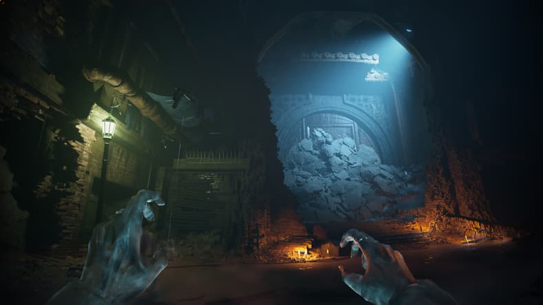 The player skulks through the darkness in Vampire: The Masquerade - Bloodlines 2 (2025), Paradox Interactive