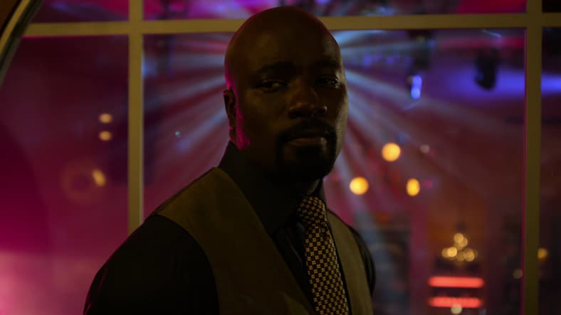 Mike Colter as Luke Cage in Luke Cage Season 2 Episode 13 "They Reminisce Over You" (2016), Marvel Entertainment