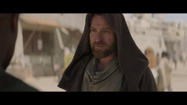 Obi-Wan attempts to hide from the Inquisitors in Obi-Wan Kenobi Season 1 Episode 1 (2022), Disney