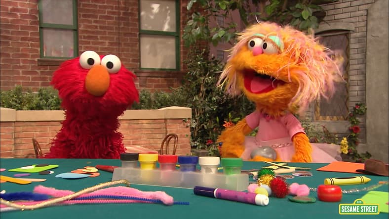Elmo is about to McLose it in Elmo's Playdate with a Pet Rock (2022), Sesame Street YouTube