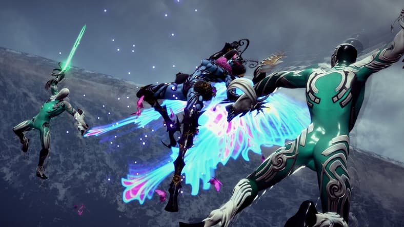 Bayonetta (Atsuko Tanaka) fuses with Madama Butterfly (Nanako Mori) in Bayonetta 3 (2022), PlatinumGames