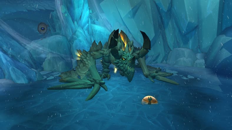 Iridikron the Stonescaled in Dawn of the Infinite dungeon in World of Warcraft: Dragonflight