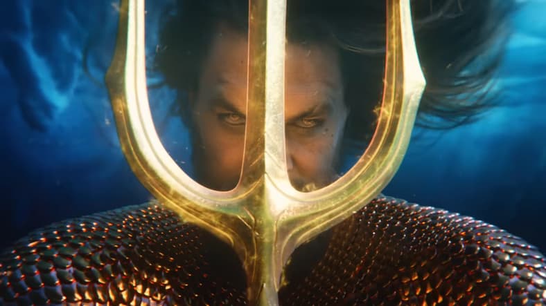 Jason Momoa as Aquaman in Aquaman and the Lost Kingdom (2023), Warner Bros. Pictures