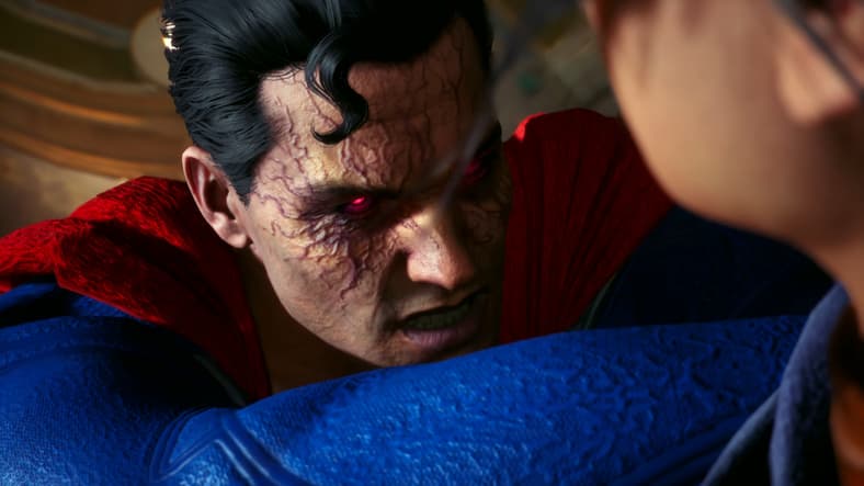 Superman (Nolan North) takes action in Suicide Squad: Kill the Justice League (2024), Rocksteady