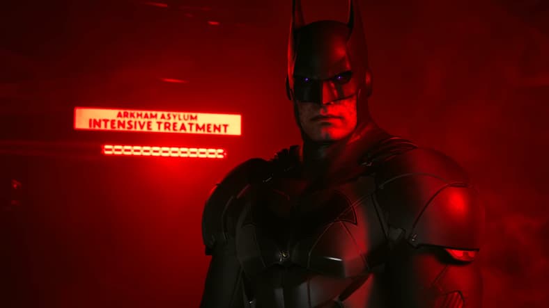 Batman (Kevin Conroy) surprises Suicide Squad: Kill the Justice League (2024), Rocksteady Studios