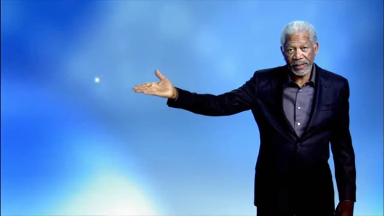 Morgan Freeman explains the speed of light in Through the Wormhole Season 1 Episode 3 (2010)
