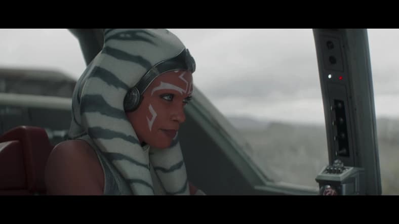 Ahsoka Tano prepares to make a rescue attempt in Ahsoka Season 1 Episode 7, Disney