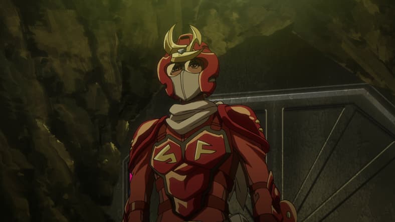 Masayoshi searches for King Torture in Samurai Flamenco Season 1 Episode 10 (2013), Manglobe