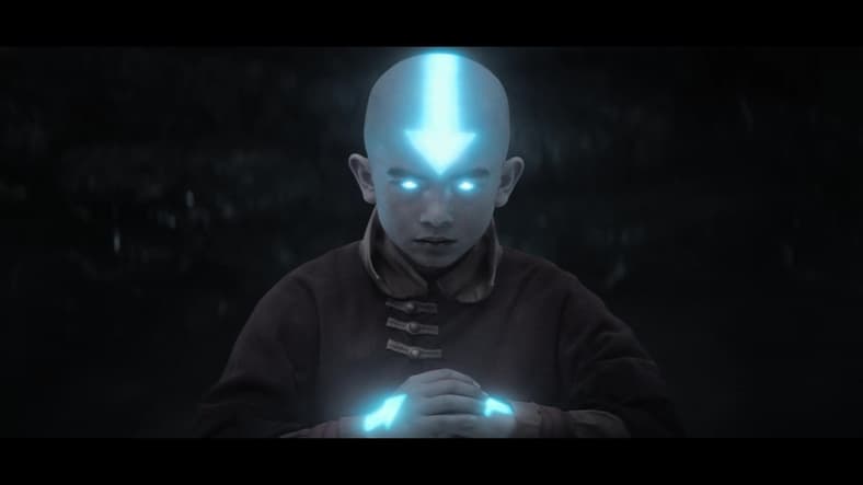 Aang (Gordon Cormier) taps into Avatar state in Avatar: The Last Airbender Season 1 Episode 8